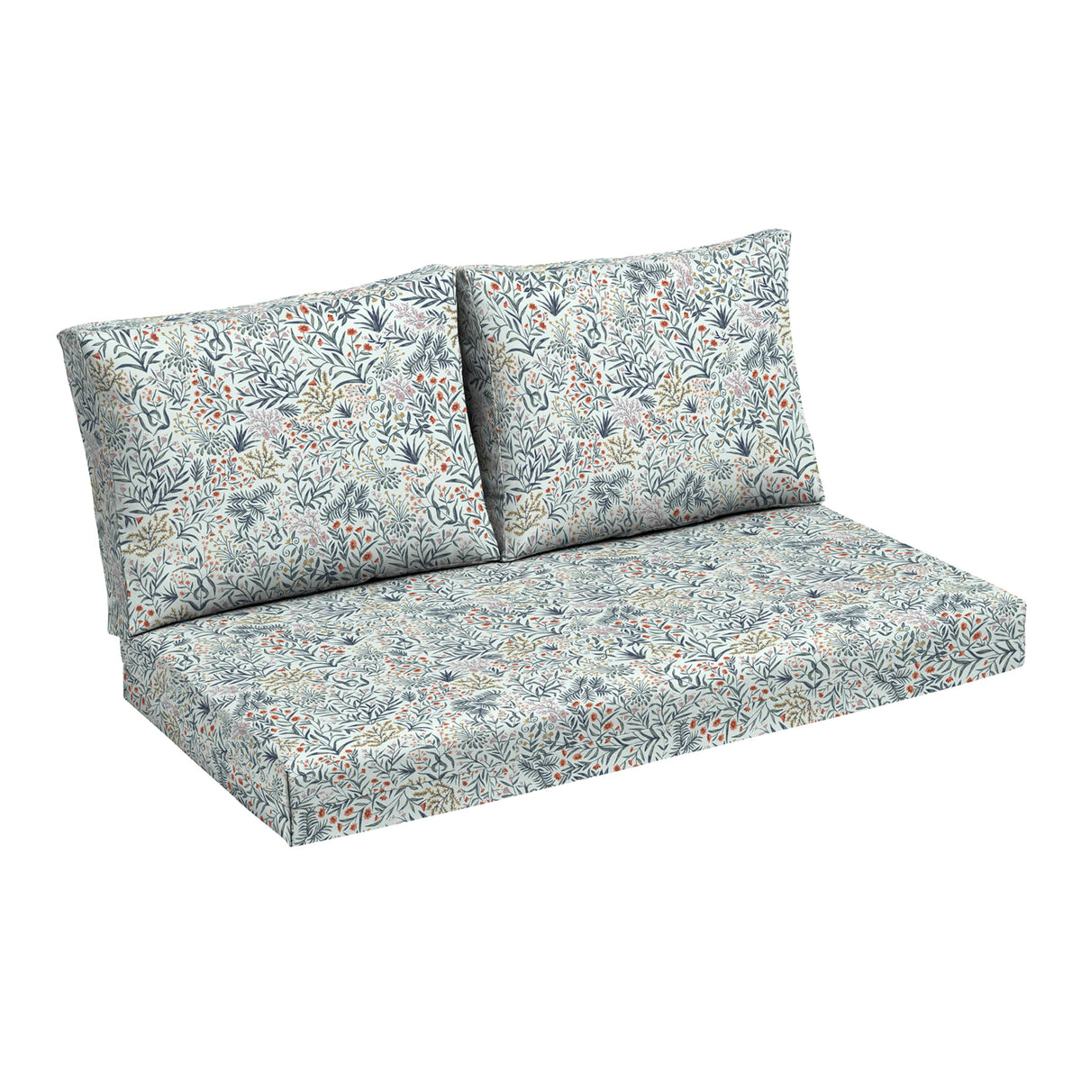 Arden Selections front view of loveseat set showing fit and style benefit