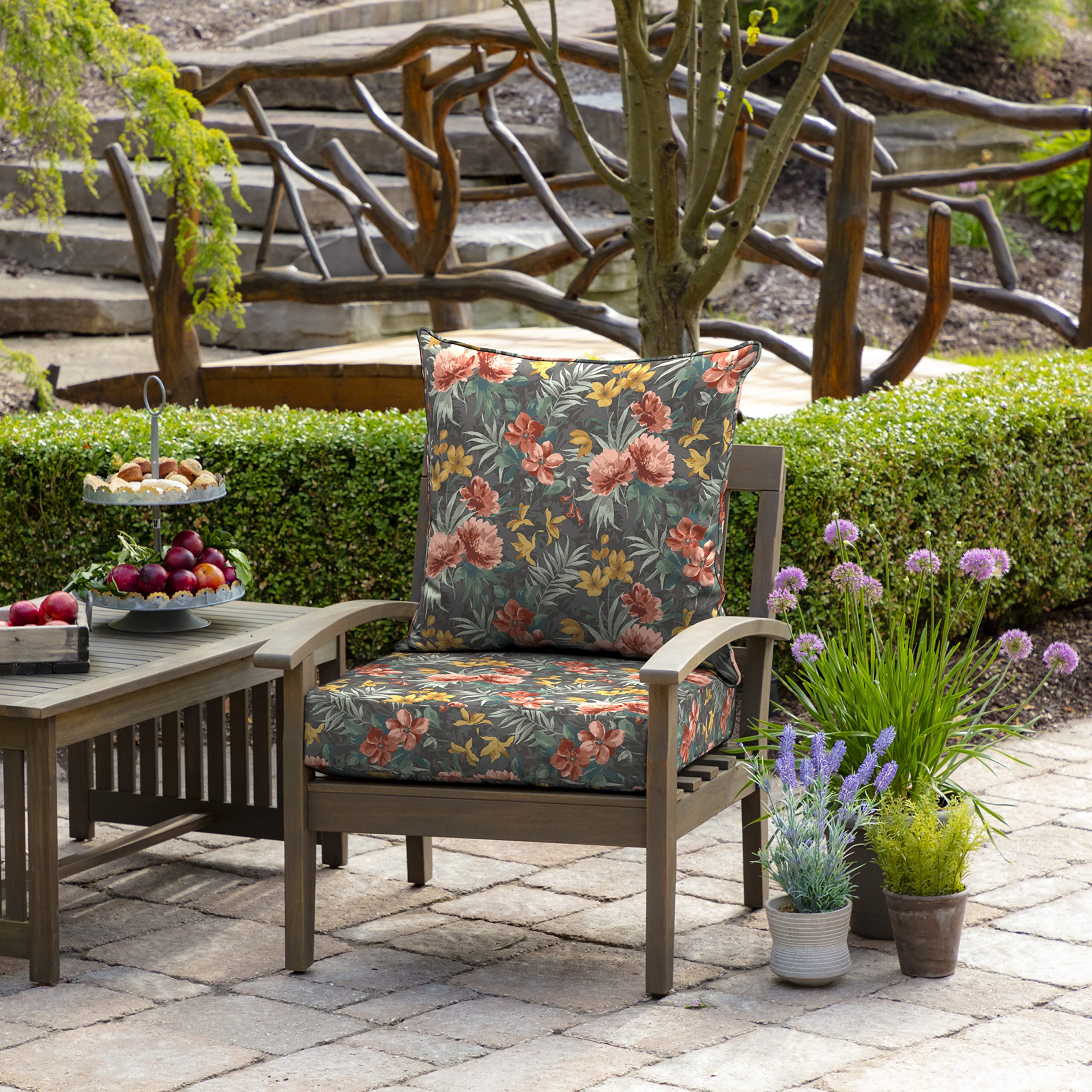 Arden Selections back pillow loft display showing recycled fill recovery and supportive comfort