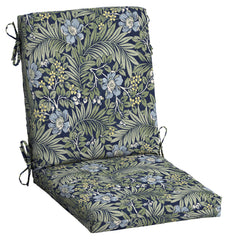 Arden Selections front view of Sapphire Morrison Floral cushion showing vibrant colors and fit