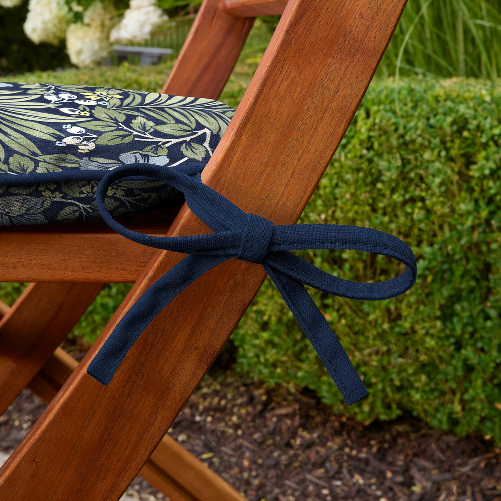 Arden Selections cushion beside ruler showing 17x16 inches for clear size-reference benefit