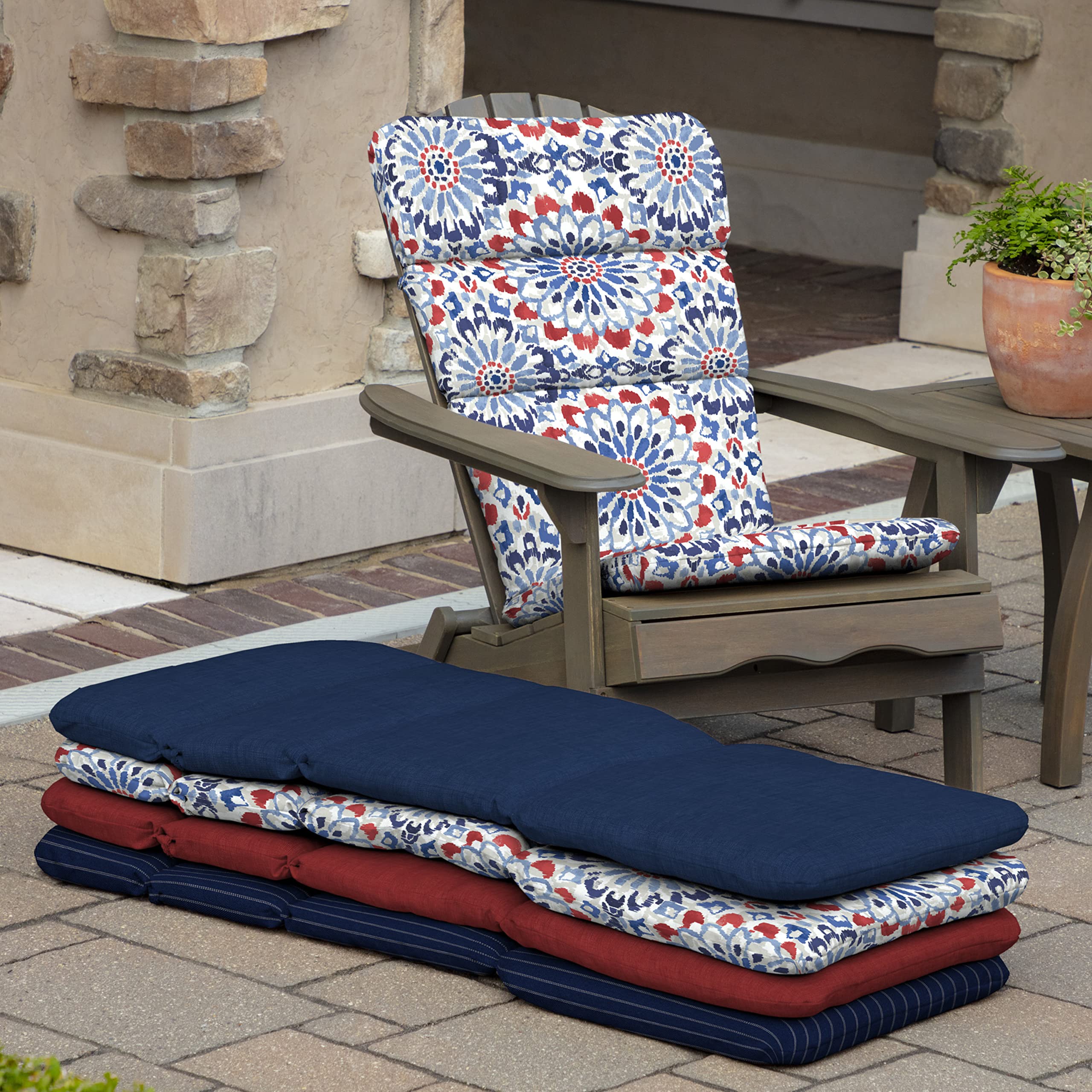 Arden Selections cushion next to ruler for accurate size and fit reference