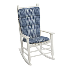 Arden Selections seat and back cushions placed on Adirondack chair for secure fit