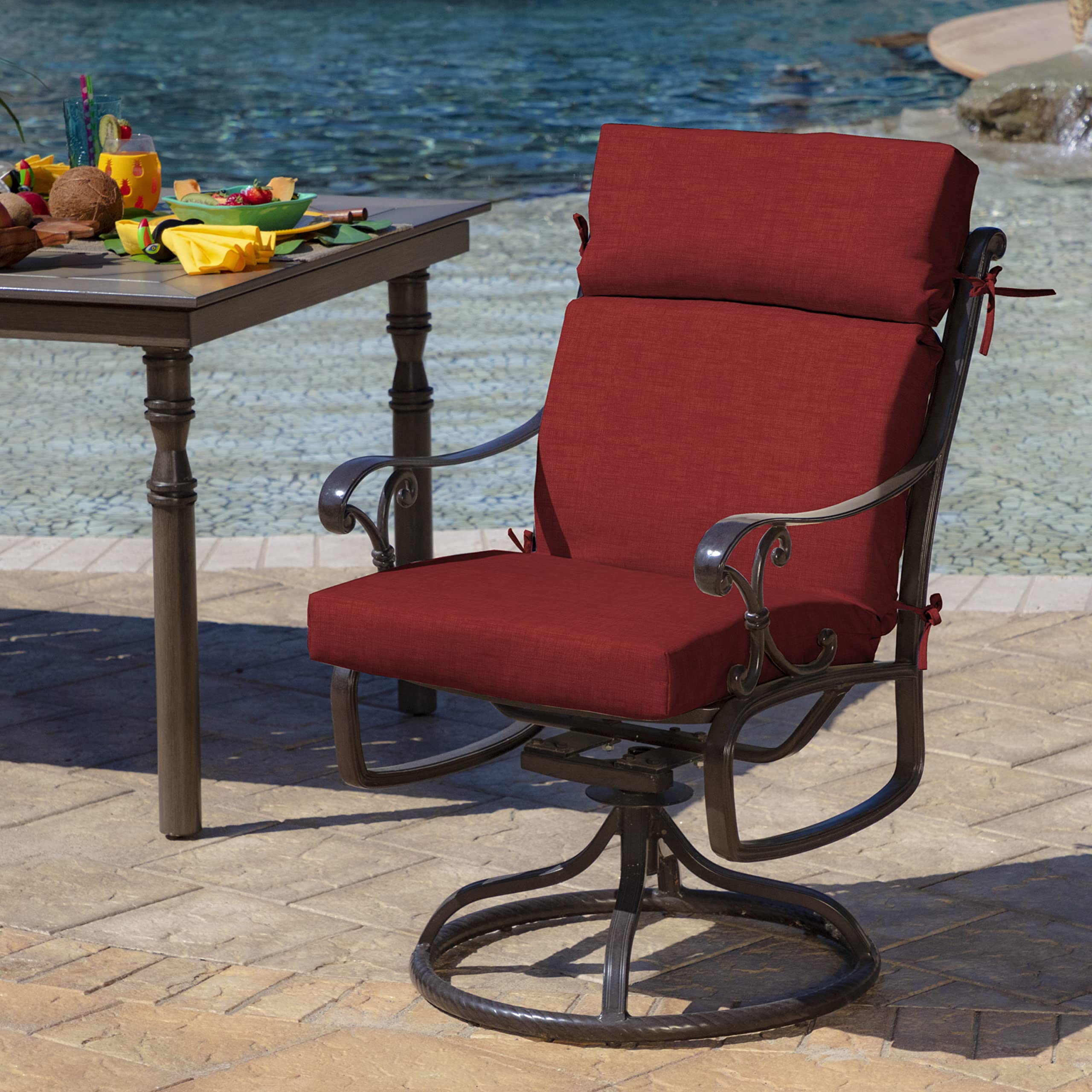 Arden Selections seat and back pads displayed to show two-piece fit benefits