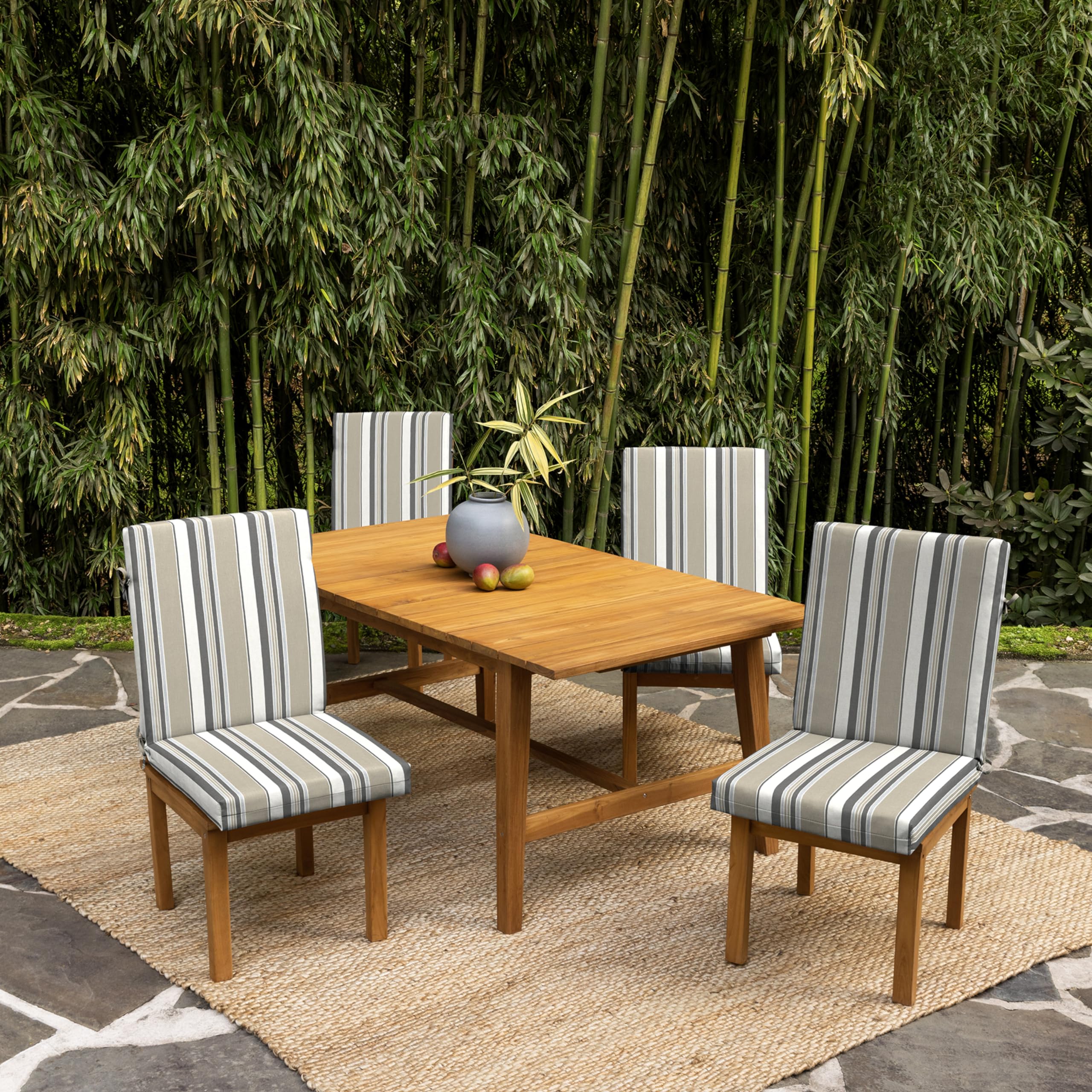 Arden Selections separated seat and back pieces showing dimensions and support