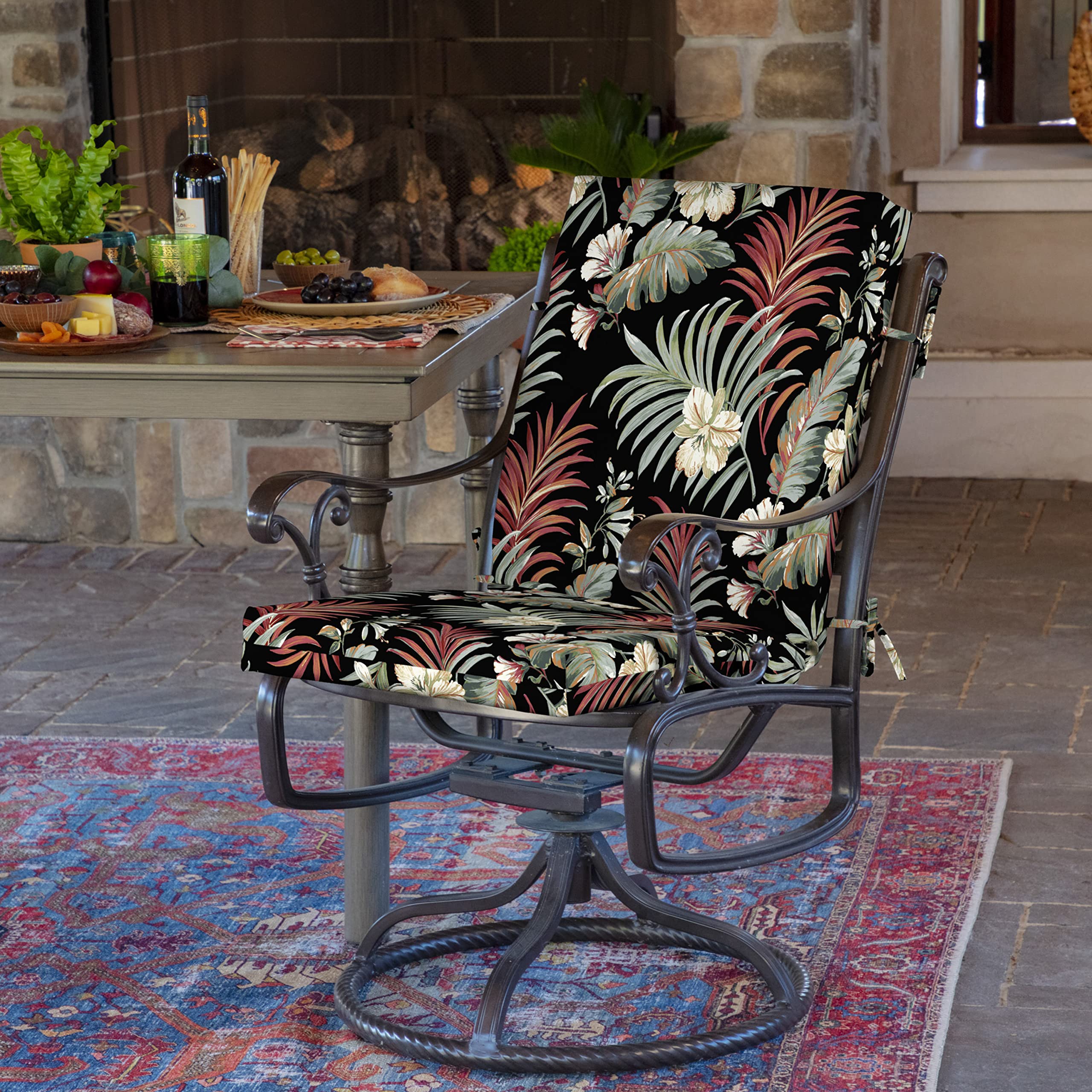 Arden Selections close-up of durable polyester fabric texture highlighting weather resistance