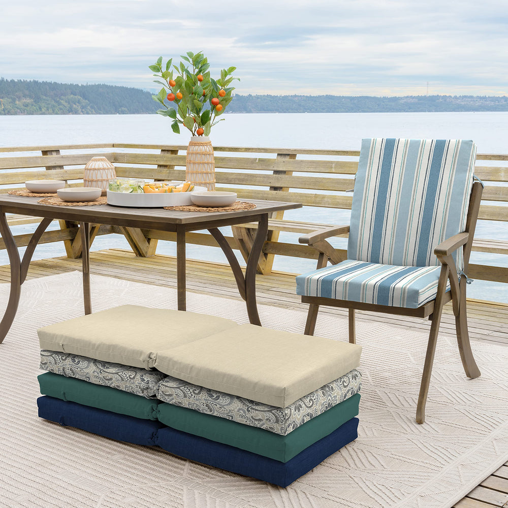 Arden Selections side profile showing 3.5-inch thickness for plush support