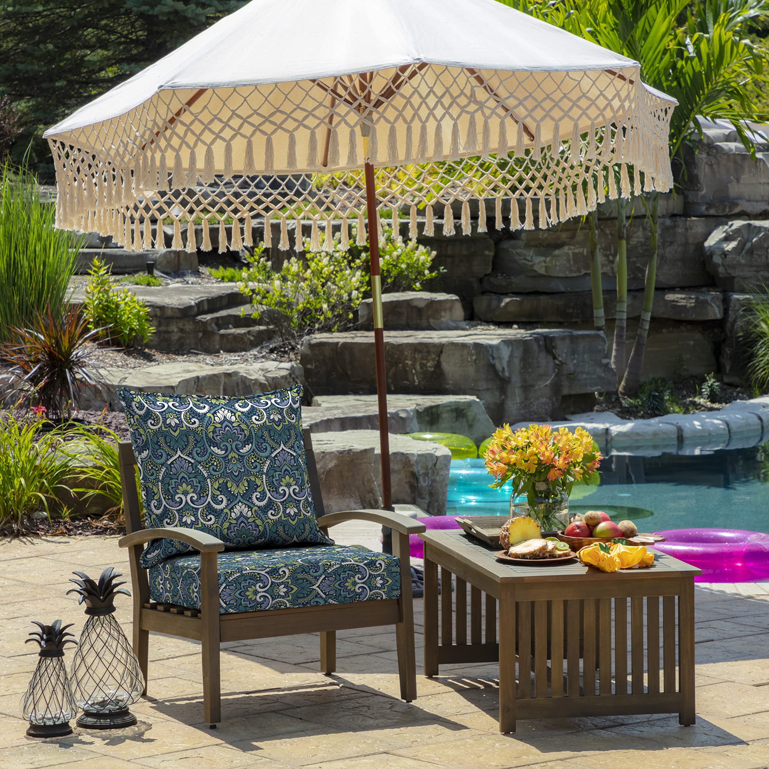 Arden Selections close-up fabric texture showing durable weave and fade resistance