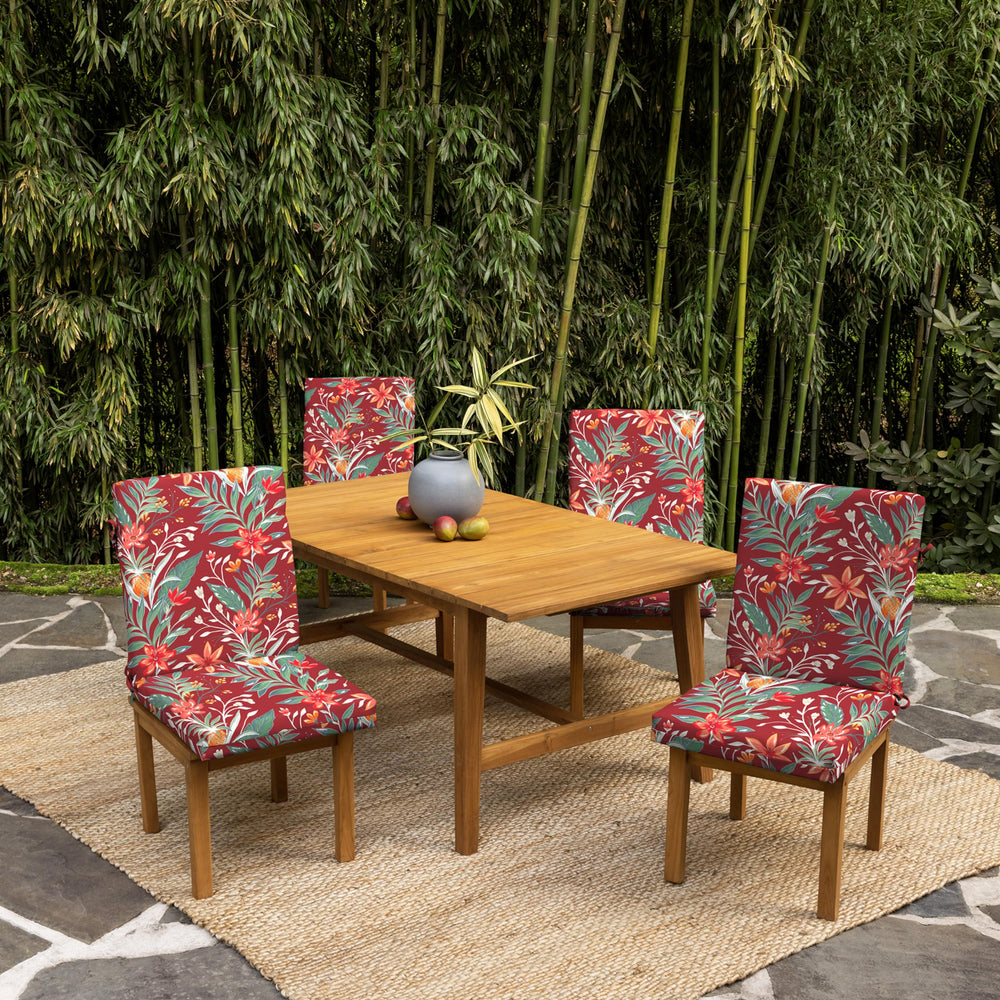 Arden Selections fabric tie detail demonstrating secure attachment benefit on chairs
