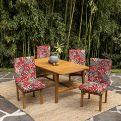 Arden Selections fabric tie detail demonstrating secure attachment benefit on chairs