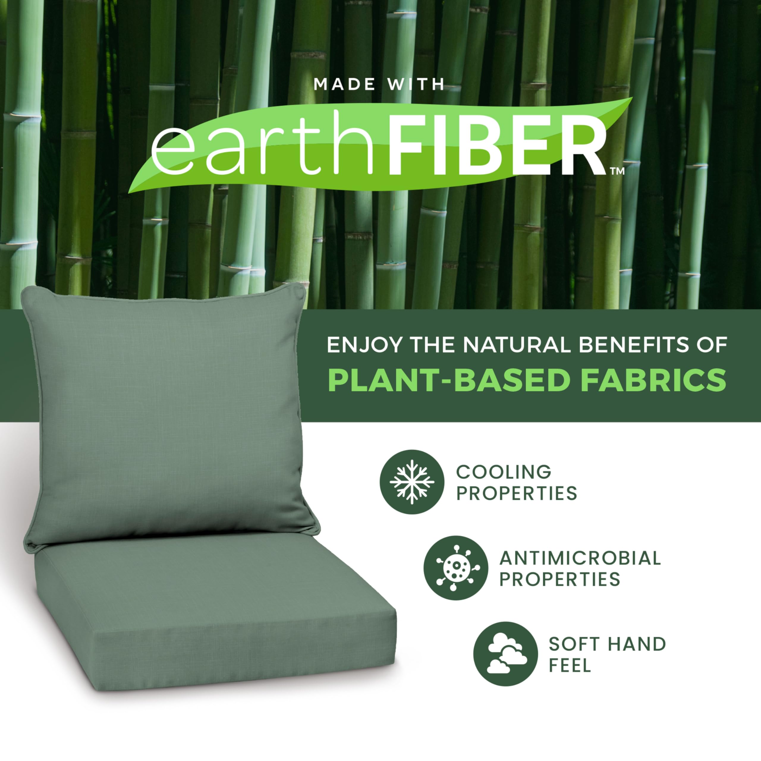 Arden Selections packaged cushion set ready to ship showing convenience benefit