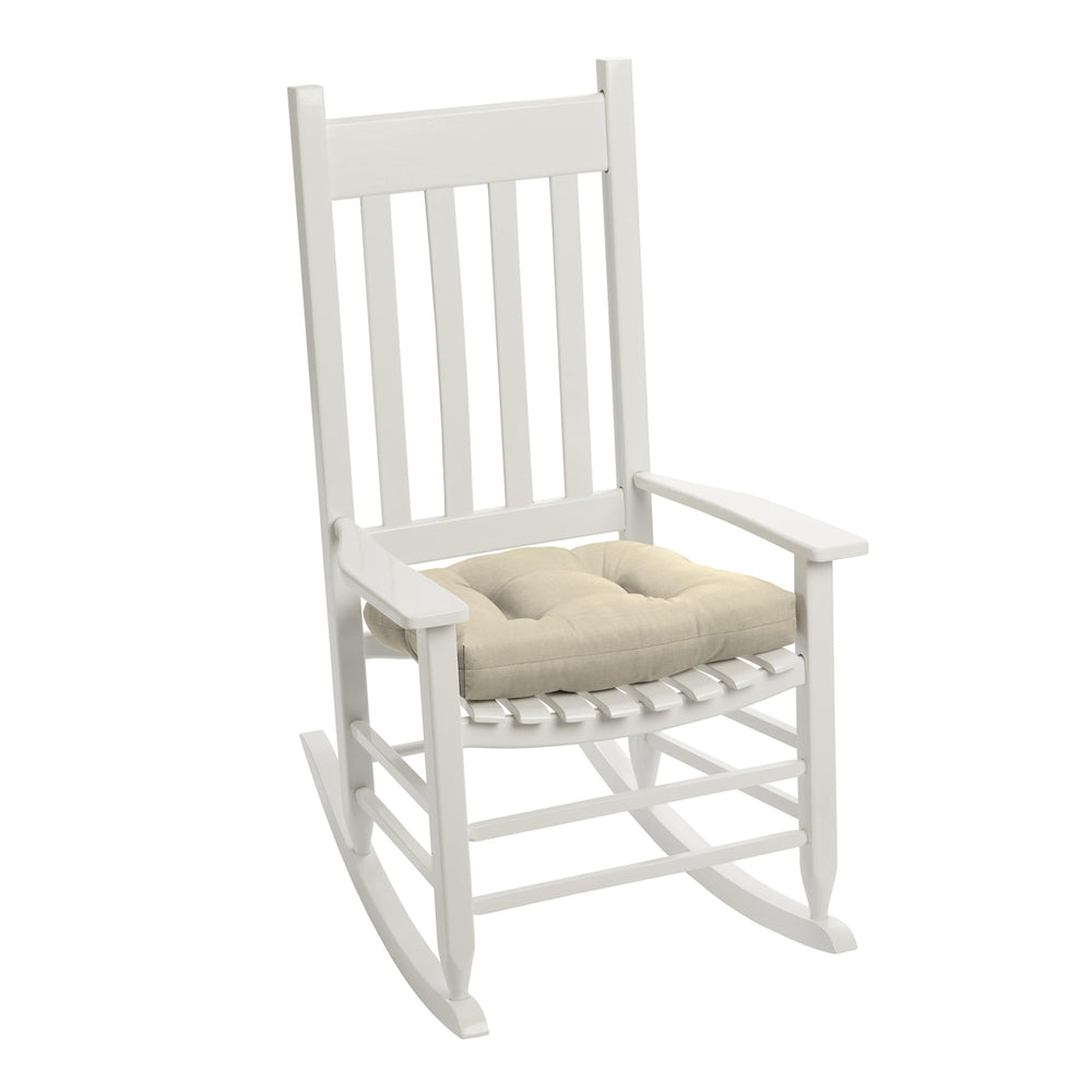Arden Selections cushions on porch chairs in lifestyle scene enhancing outdoor comfort