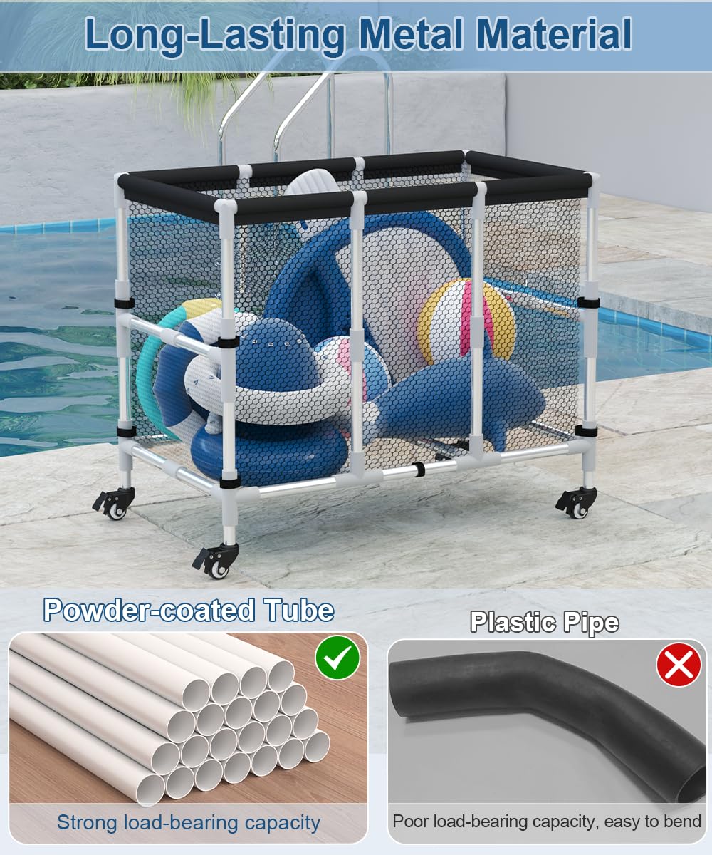 Ardier size comparison next to lounge chair showing footprint
