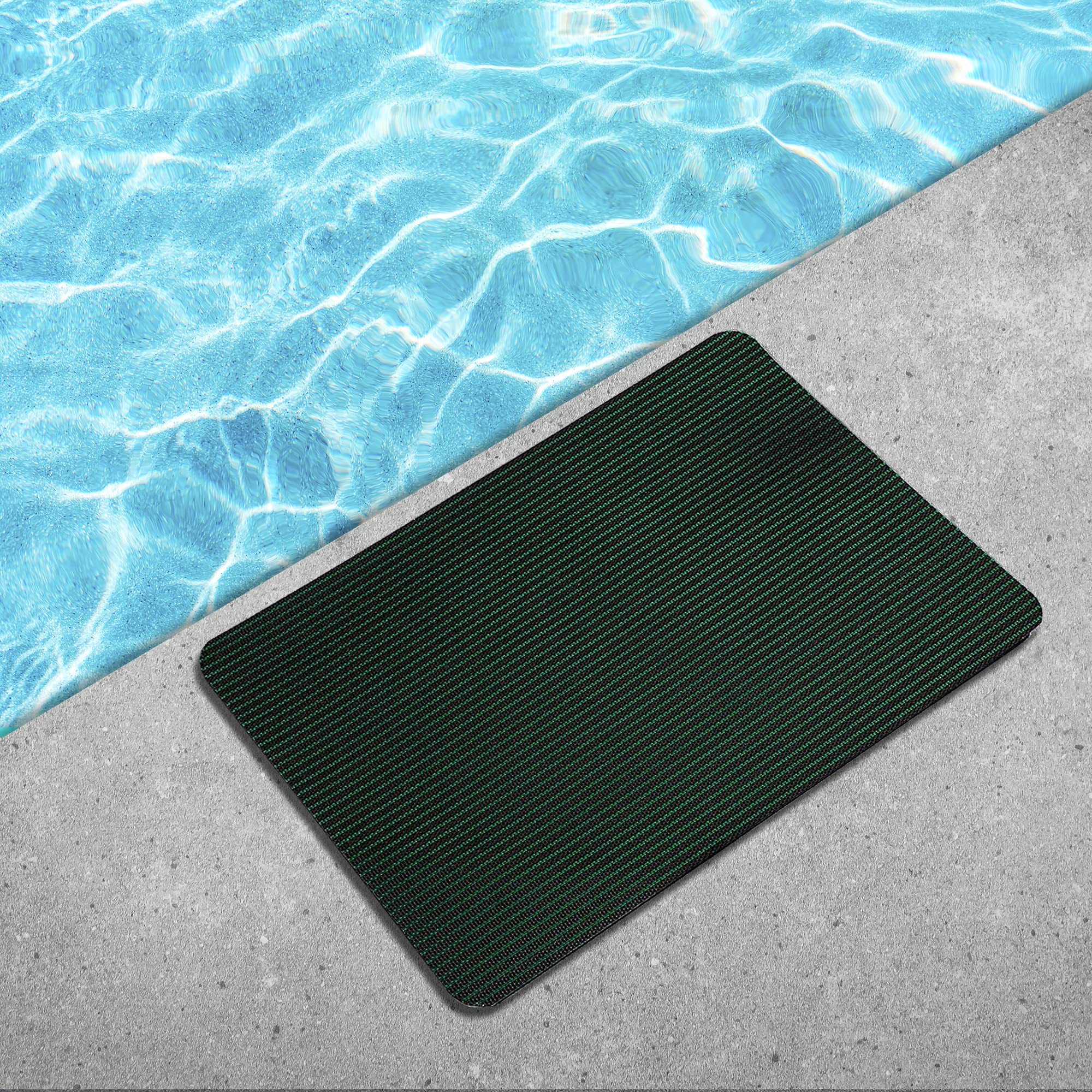 ARDILA VEELA patch held next to hand to show 12x8 size and wide coverage benefit