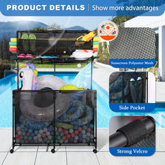 Arejonner close-up mesh drainage highlighting quick drying