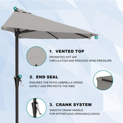 AreShark crank and detachable pole detail illustrating easy lift benefit