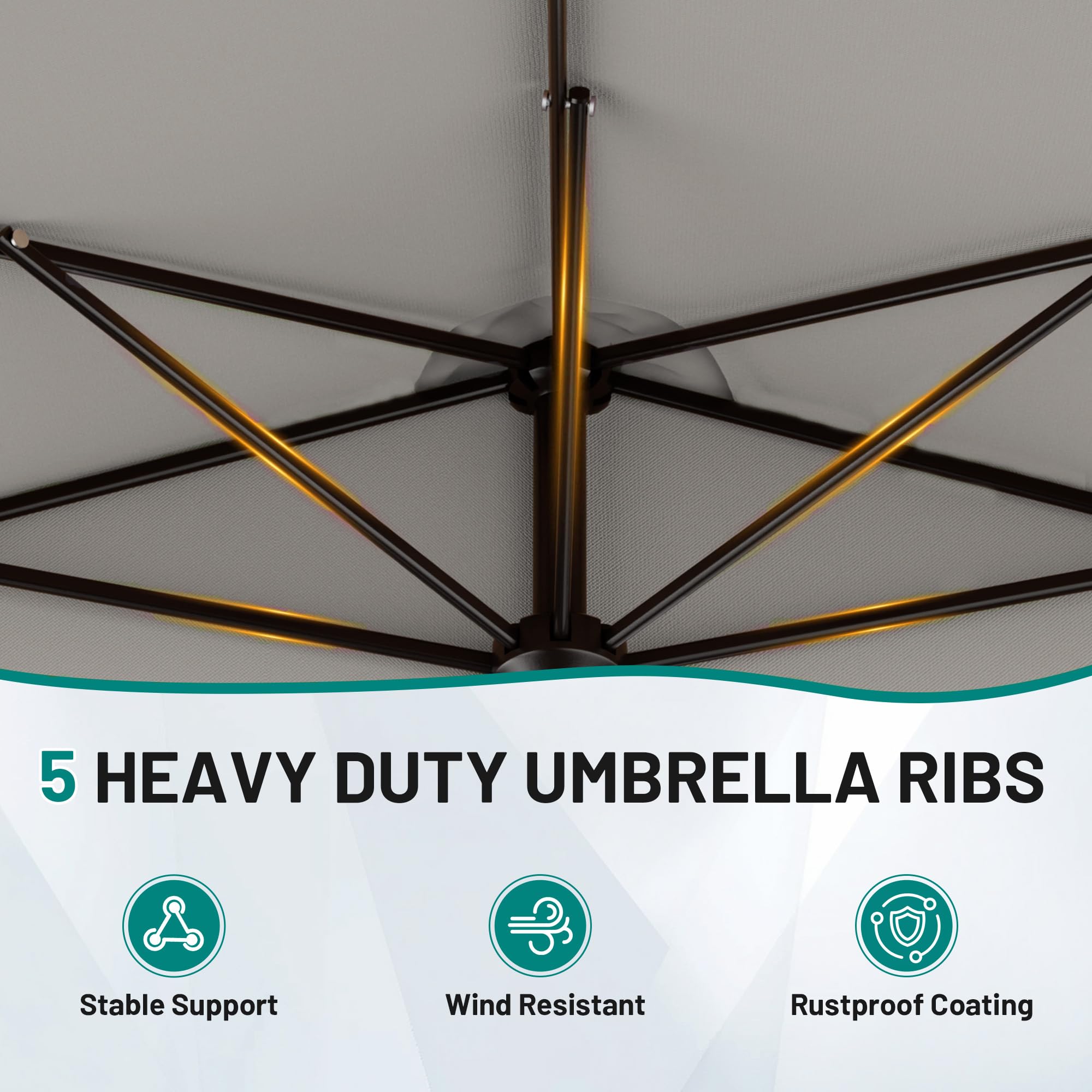AreShark mounted on a balcony shading chairs to increase outdoor comfort benefit