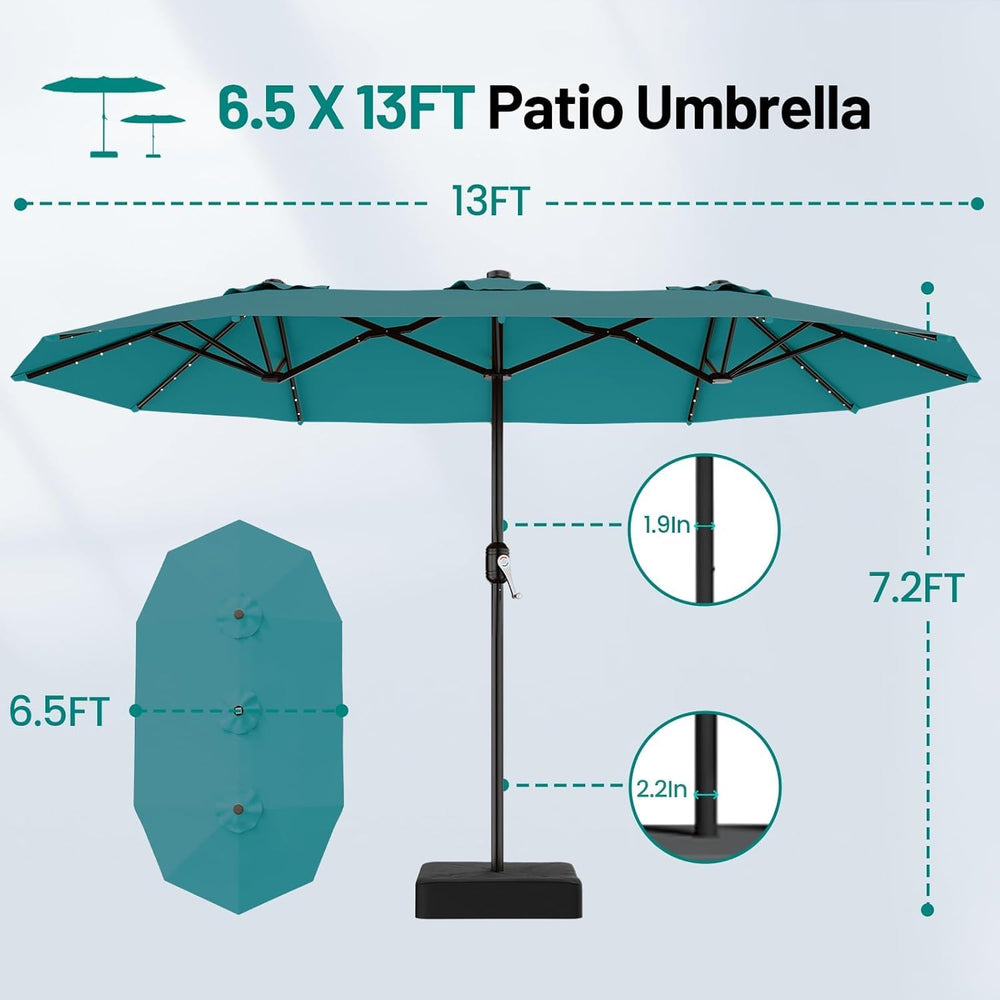 AreShark sturdy powder-coated pole and cross base illustrating stable support and longevity