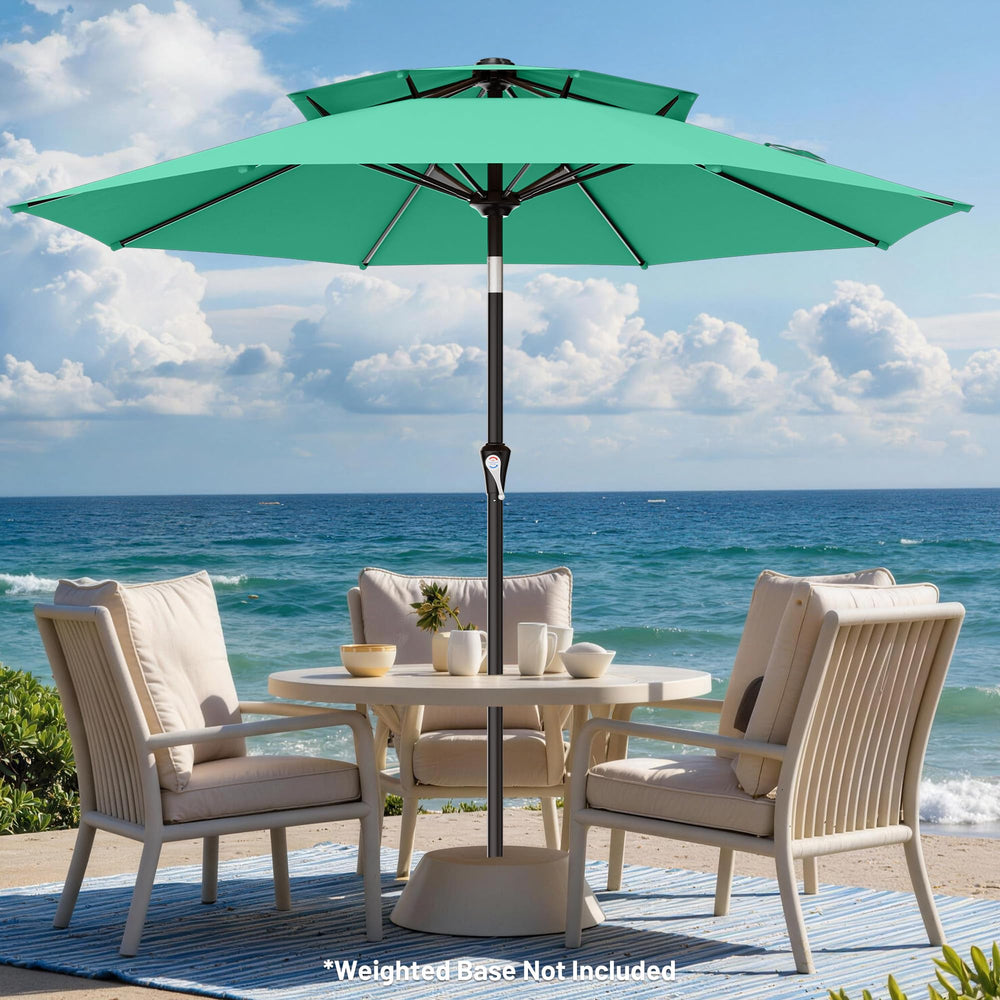 AreShark beside 48-inch table showing fit for six to eight people