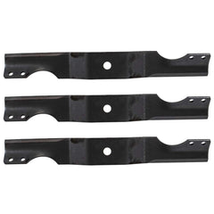 Ariens Gravely front packaging of 3-pack OEM blades showing fit and part number, reliable replacement