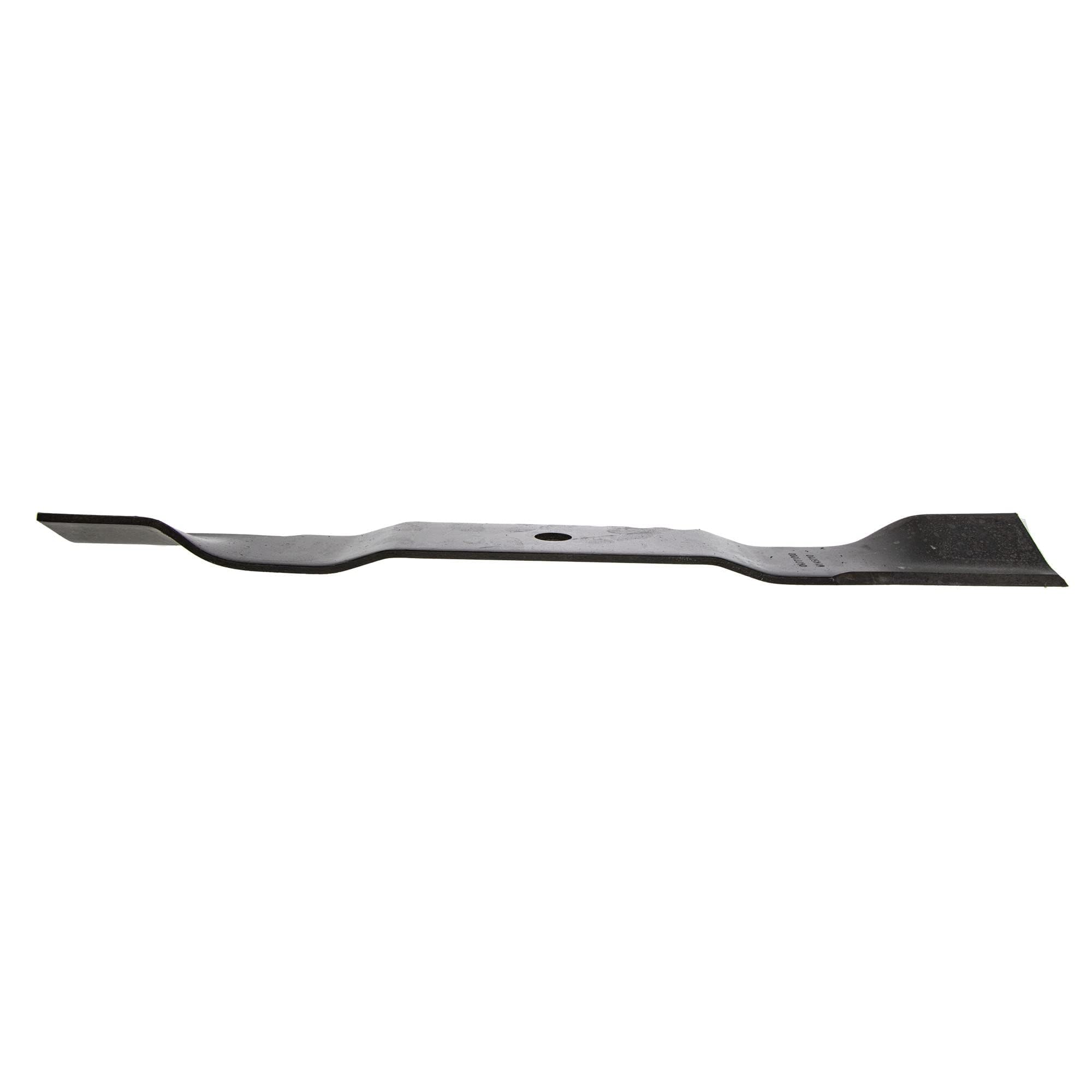 Ariens blade next to ruler demonstrating exact 52-inch deck sizing