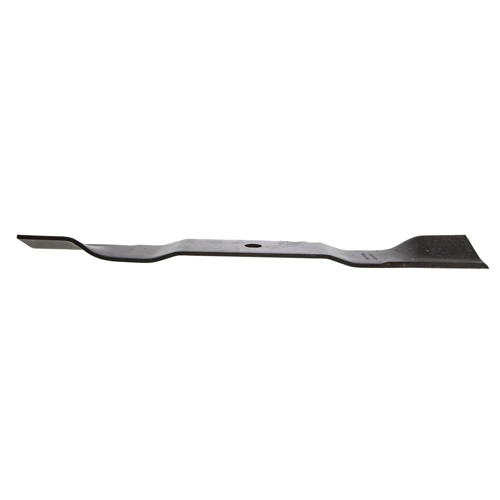 Ariens blade next to ruler demonstrating exact 52-inch deck sizing