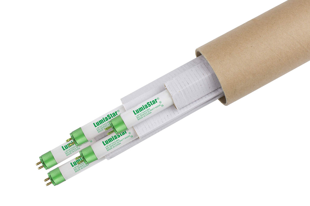 Arikit SunBESTer pack of five 4ft T5 tubes showing packaging and five bulbs