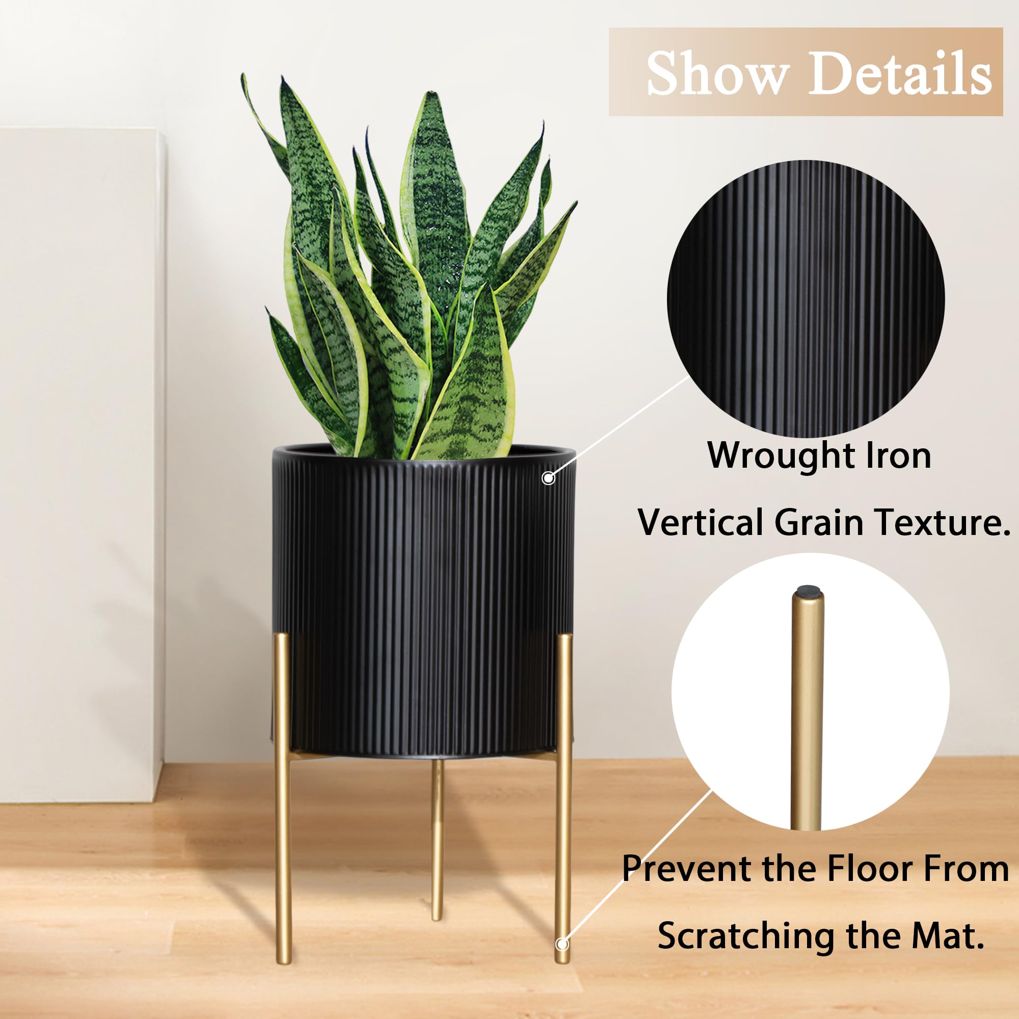 ARNIS drainage hole with removable plug showing water control benefit for plant health