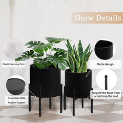 ARNIS inner plastic liner removed for easy cleaning and repotting