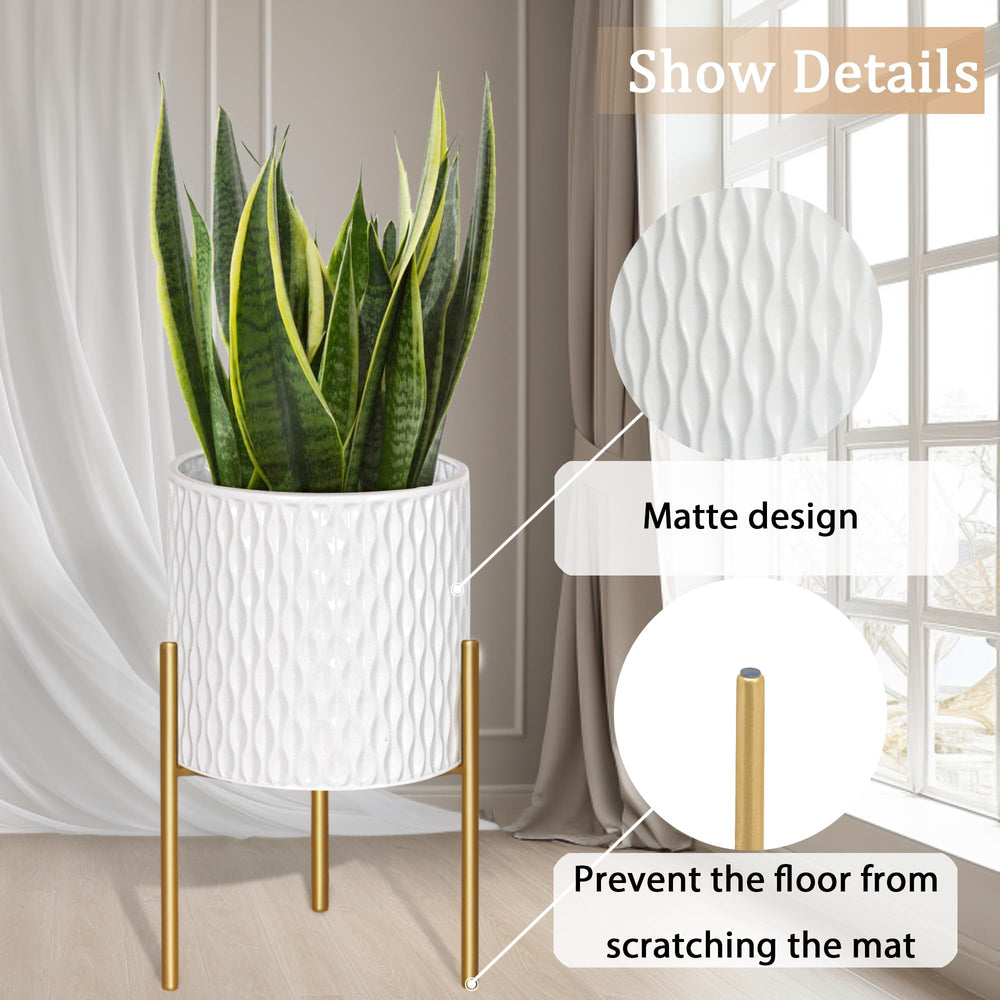 ARNIS removable inner nursery pot pulled out, simplifies repotting and cleaning