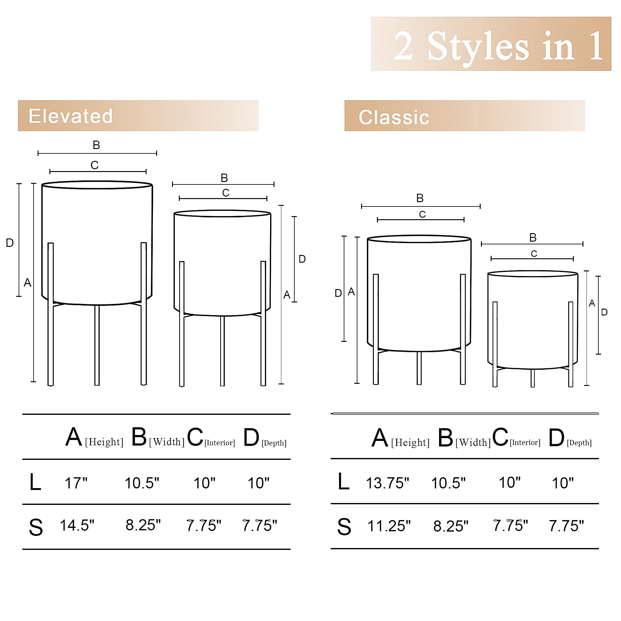 ARNIS planters next to a chair showing scale and how they fit typical rooms