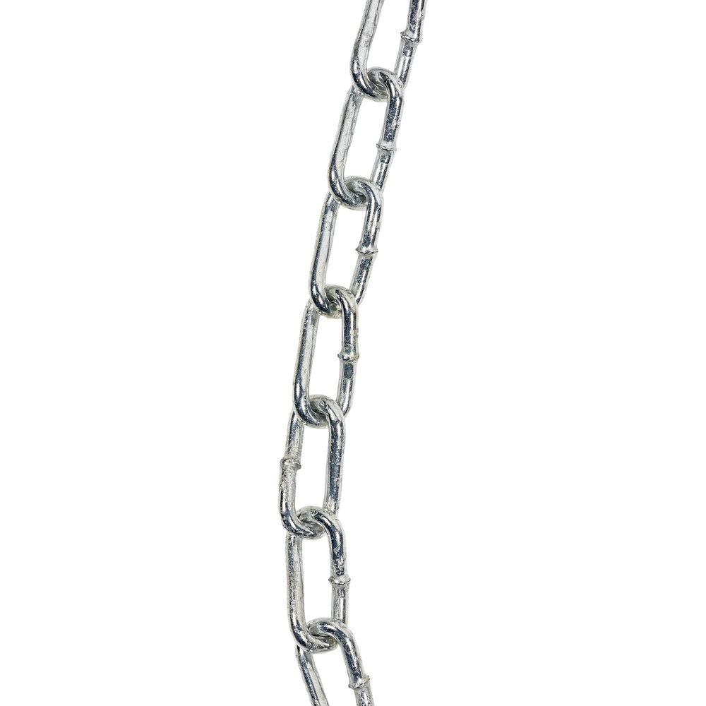 Arnold chains next to a ruler showing scale to confirm fit and help choose the correct size