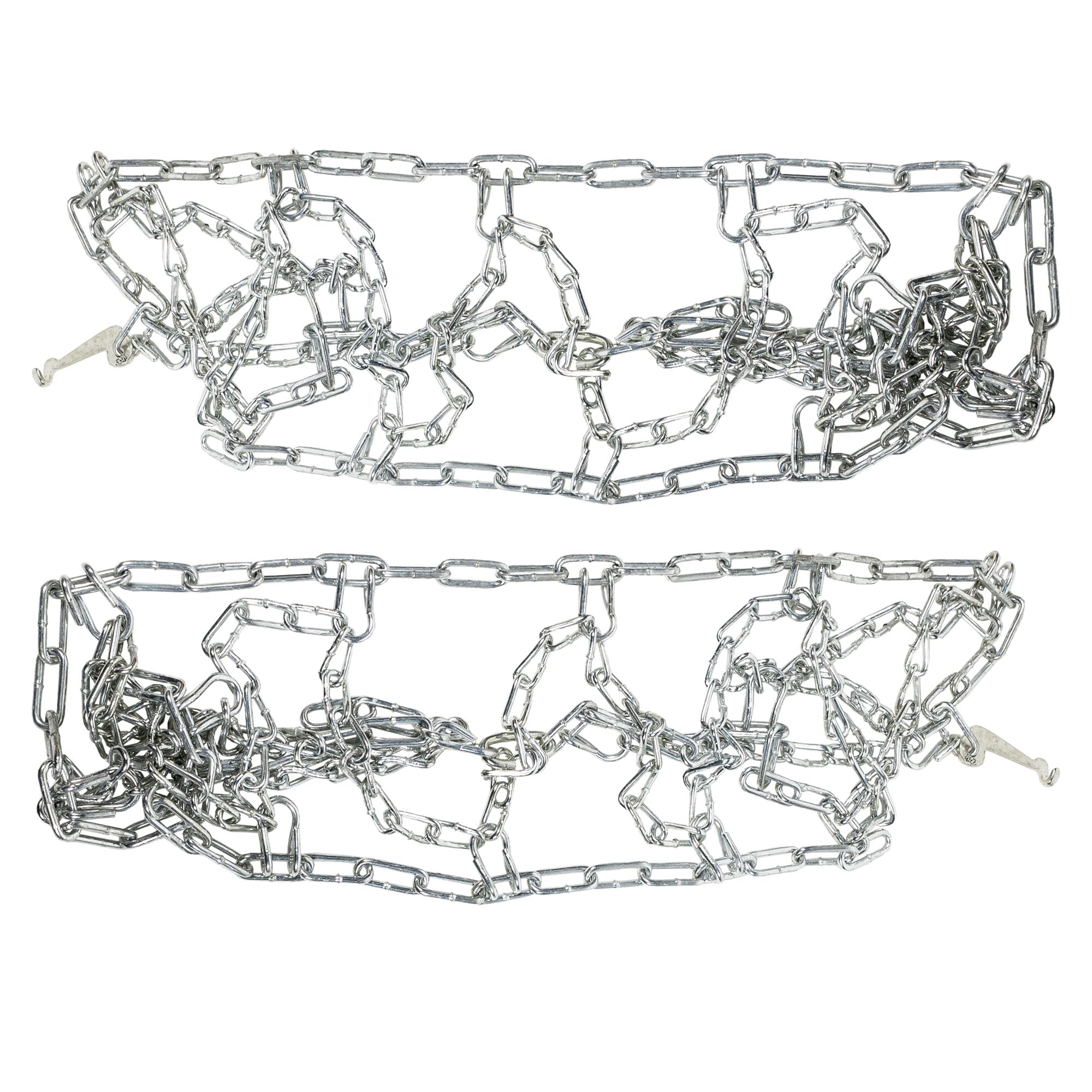 Arnold front packaging showing two 16x4.8 chains and instructions for quick install