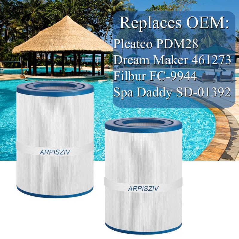 Arpisziv filter next to ruler for scale showing compact size and fit compatibility