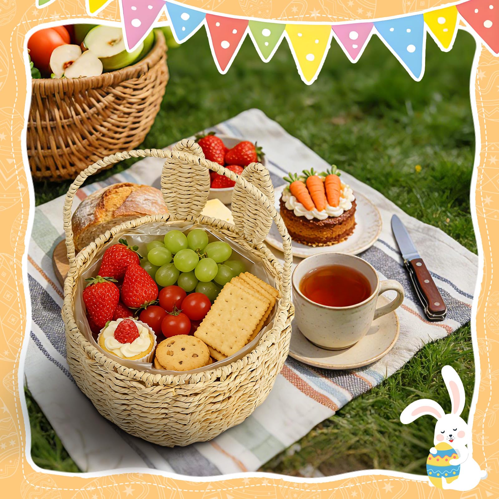 ARQRHTLY filled with colorful eggs highlighting gift-ready use