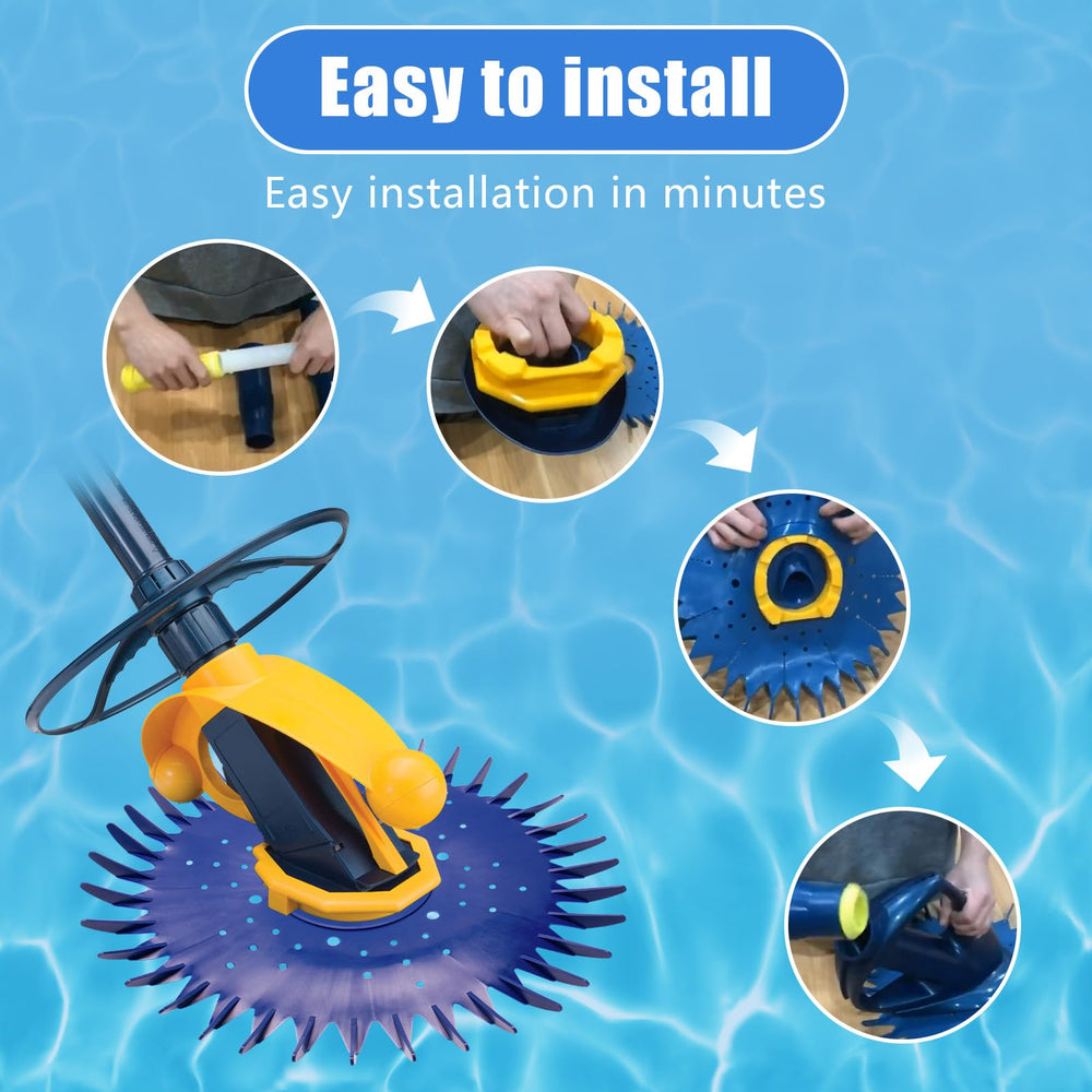 ArrogantF parts installed in a Baracuda cleaner demonstrating easy replacement