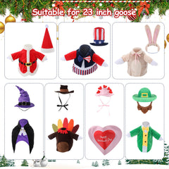 Arrowbash Christmas Santa outfit close-up showing hat detail and bright holiday color