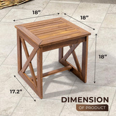 ARROWSTONE X-braced leg detail showing sturdy support and style