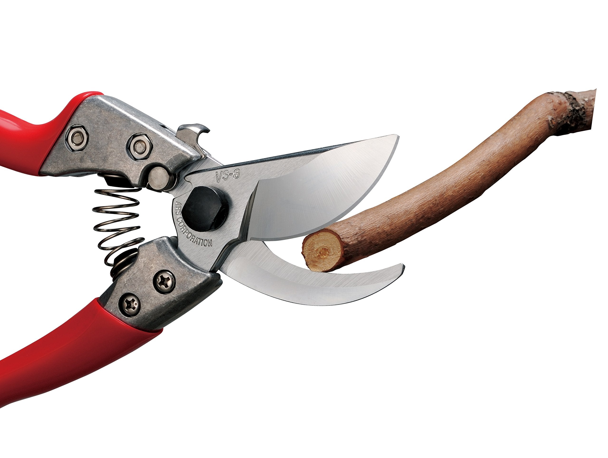 ARS HP-VS8Z size comparison next to ruler showing ergonomic 8 inch fit