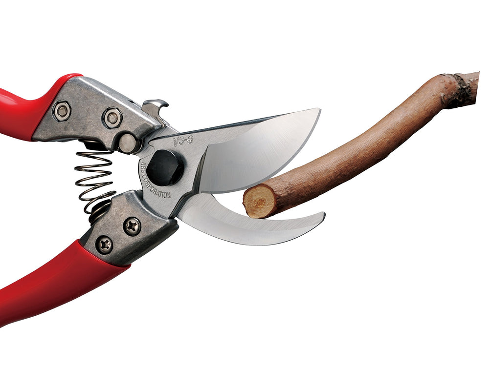 ARS HP-VS8Z size comparison next to ruler showing ergonomic 8 inch fit