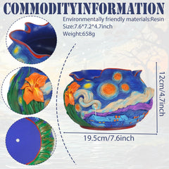 ArtCachet drainage plug detail showing removable plug for easy watering and surface protection
