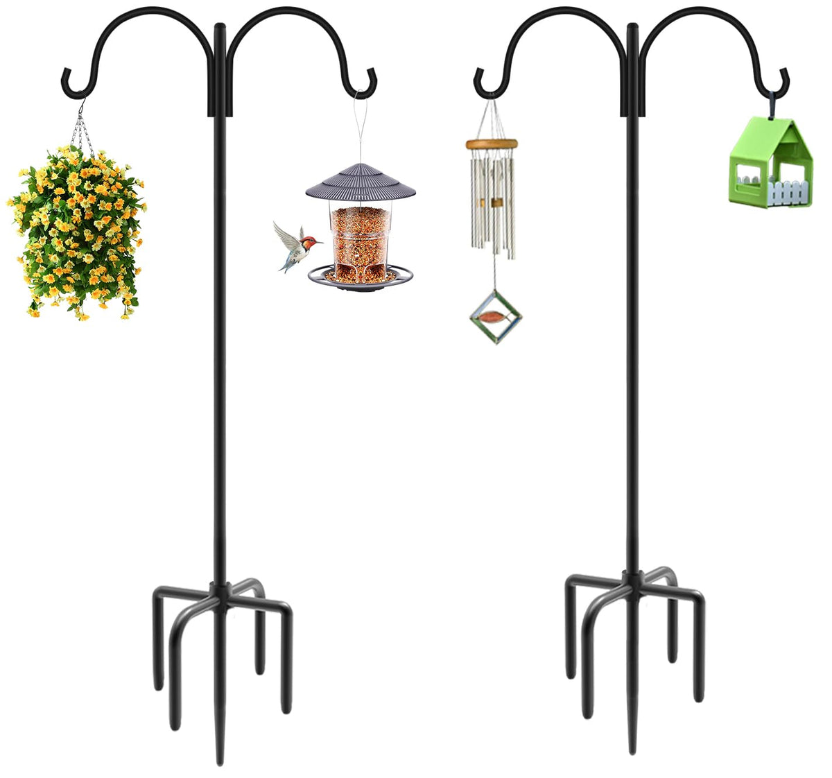 Artibear front view full height shows durability and dual hooks benefit