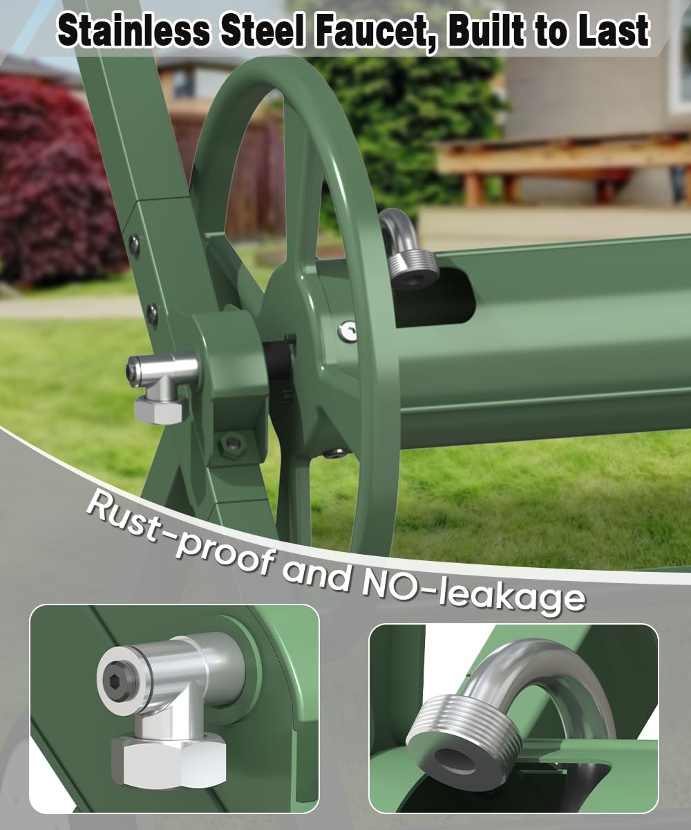 Artigarden sturdy powder-coated frame and compact base for stable storage