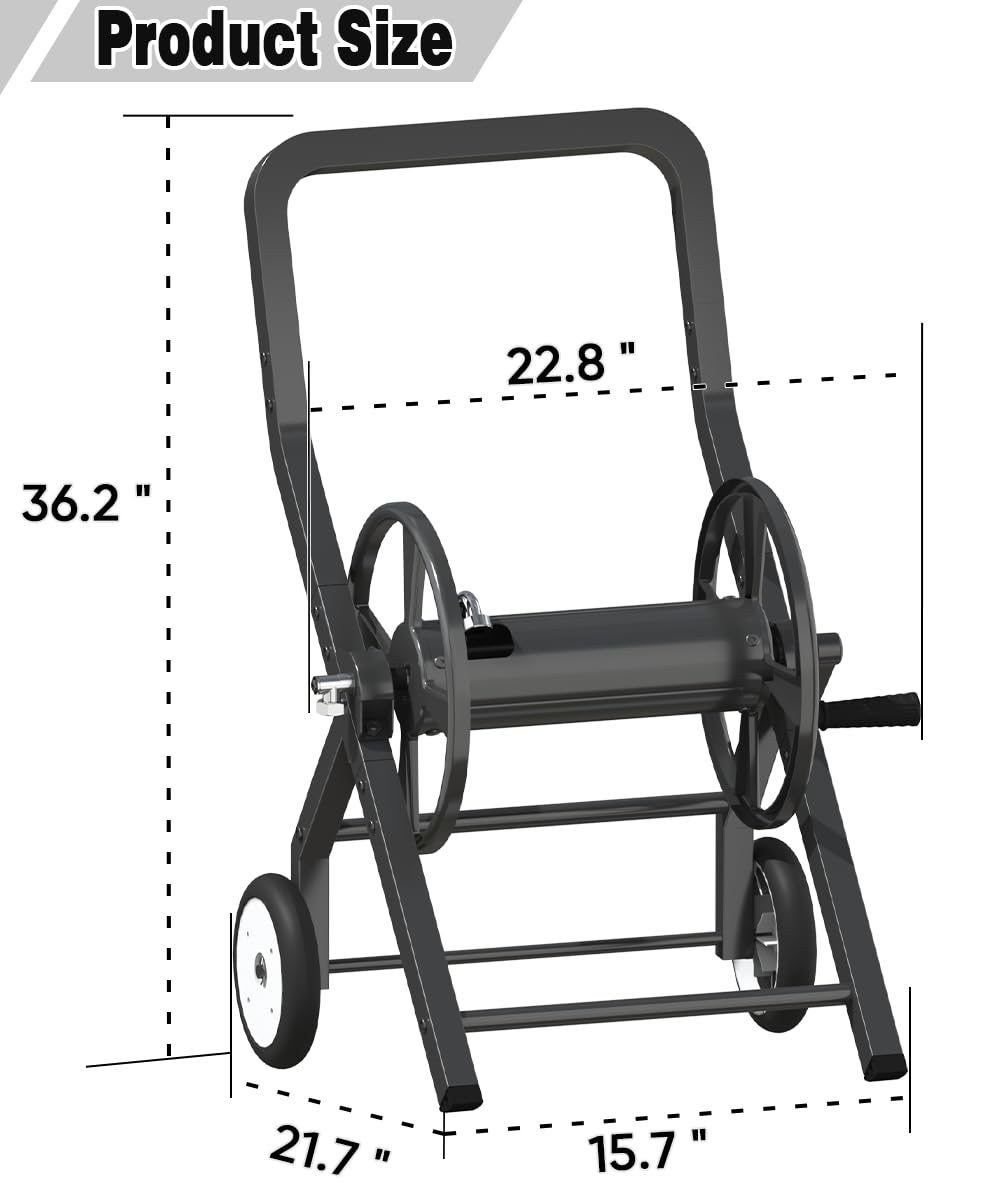 Artigarden crank handle detail shows non-slip grip for effortless winding benefit