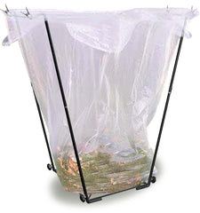 Artigarden front view assembled showing stable support and easy bag access