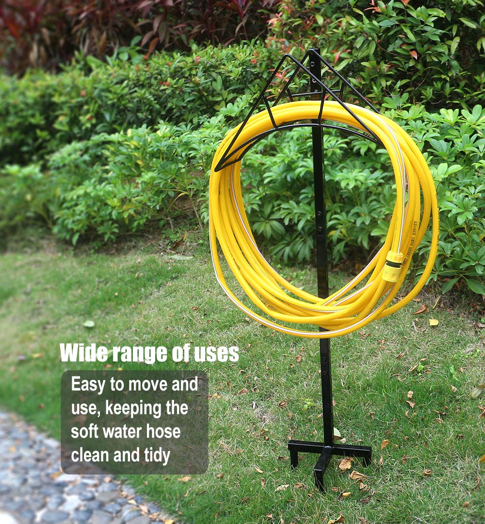 Artigarden scale comparison with a coiled 125-ft hose showing full capacity
