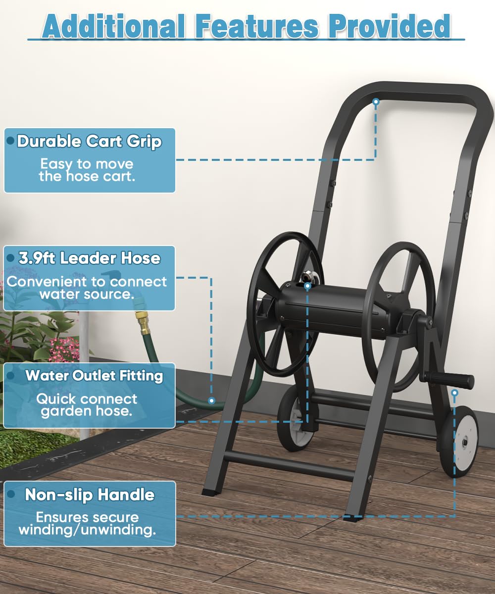Artigarden side profile showing compact base and stable footprint for storage