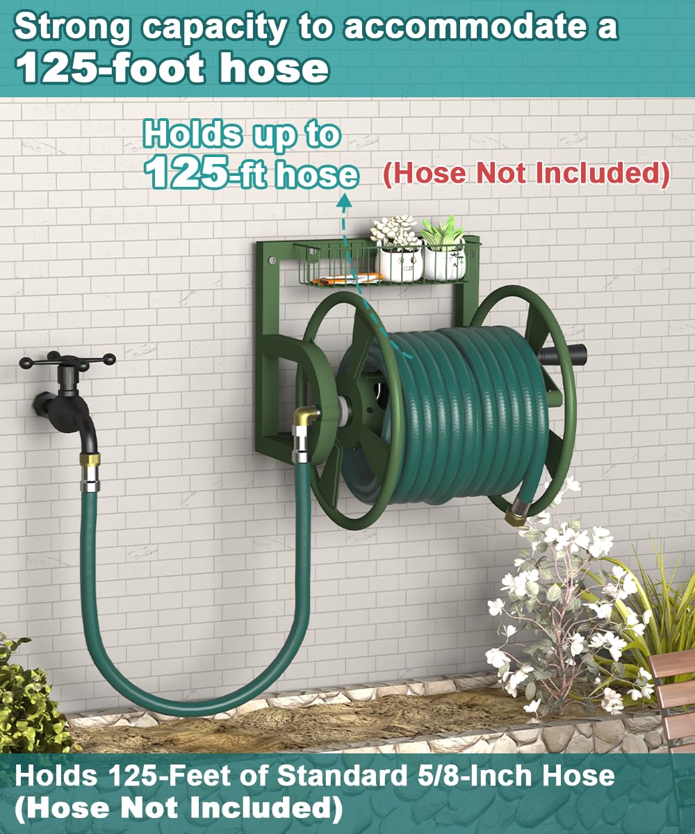 Artigarden side profile on wall mount illustrating compact space-saving outdoor installation