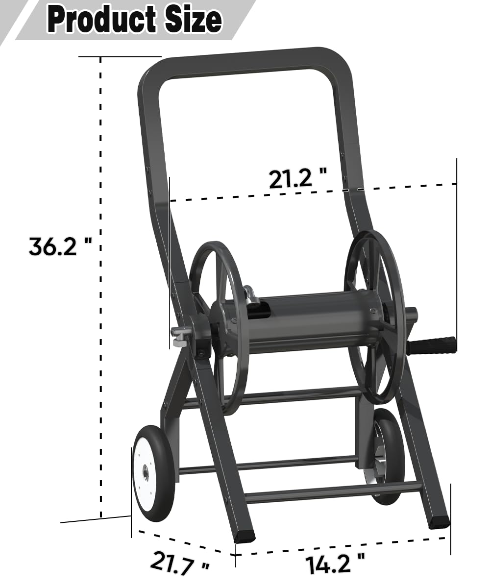 Artigarden size comparison with person to illustrate cart scale and reach