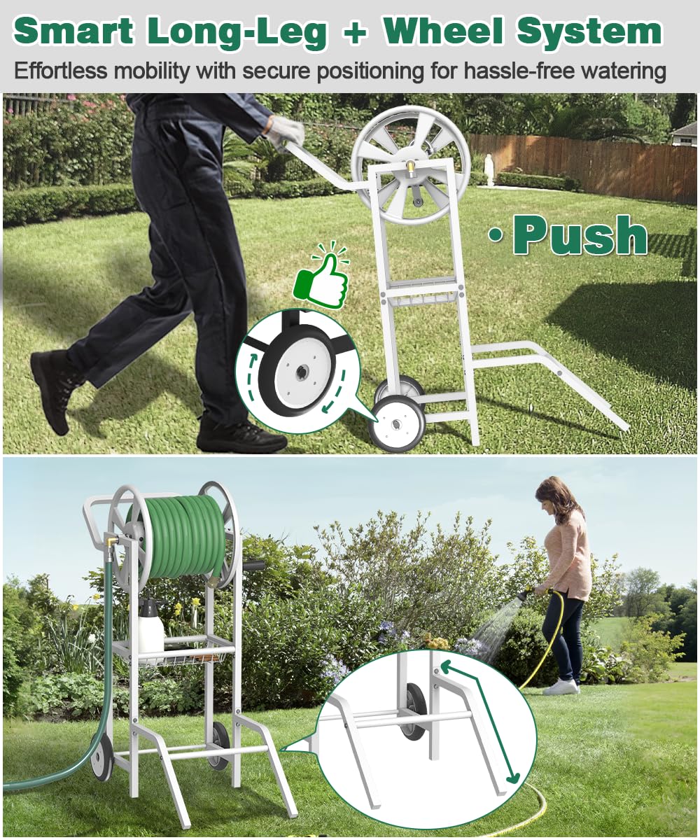 Artigarden wheel and long-leg detail showing stable rolling across terrain