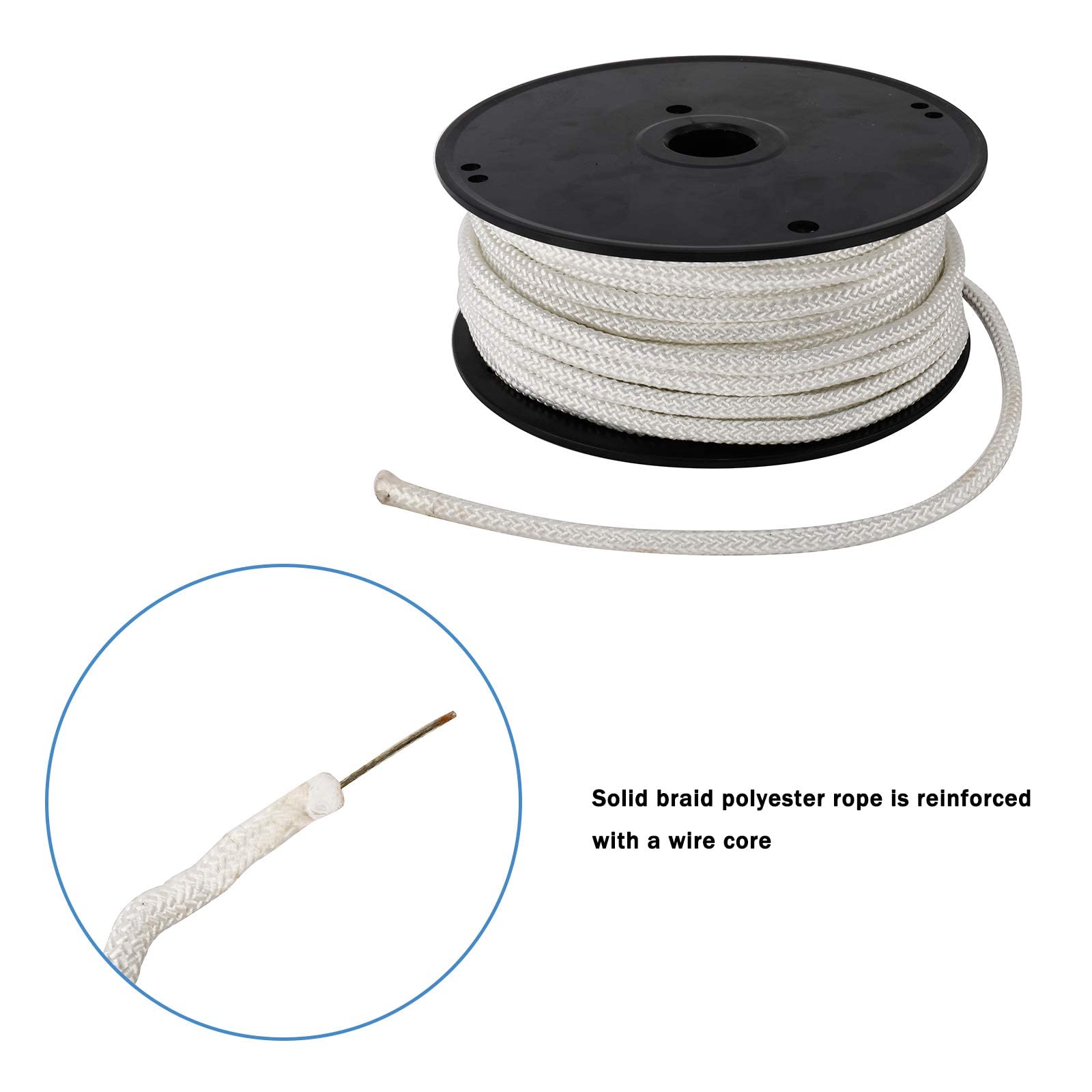 Artilife close-up showing braided polyester texture and improved abrasion resistance